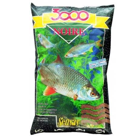 Zanęta Sensas 3000 1kg - Noire