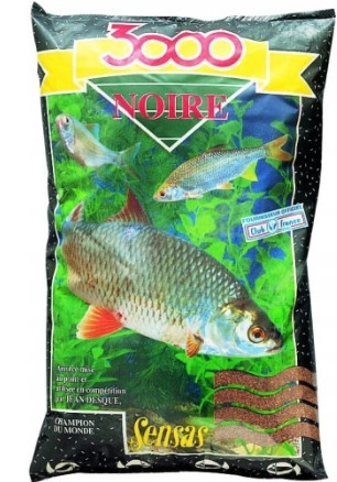 Zanęta Sensas 3000 1kg - Noire Zanęta Sensas 3000 1kg - Noire
