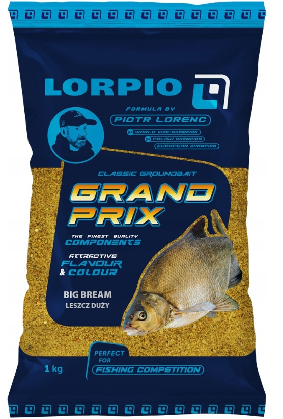Zanęta Lorpio GRAND PRIX 1kg - Big Bream Zanęta Lorpio GRAND PRIX 1kg - Big Bream