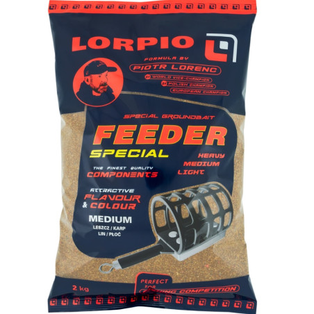 Zanęta Lorpio SPECIAL FEEDER Medium 2kg / karpie,leszcze