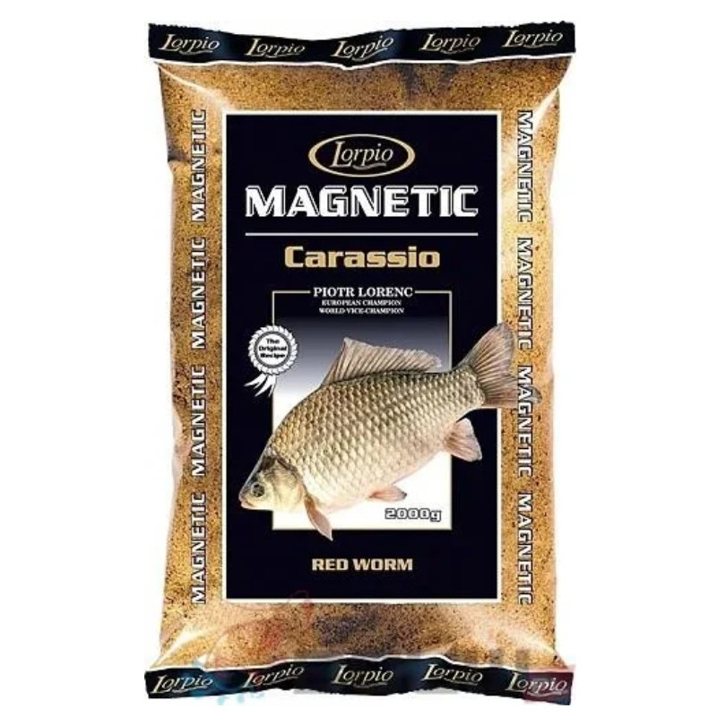 Zanęta Lorpio MAGNETIC 2kg - Karaś czerwony robak 