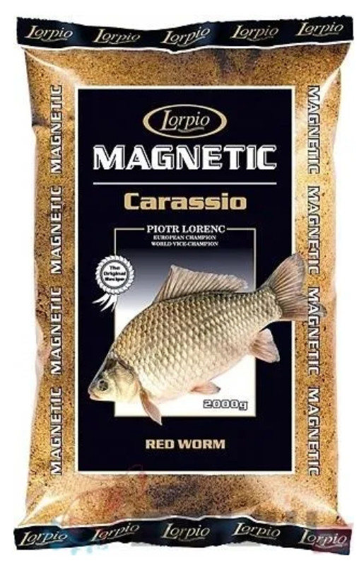 Zanęta Lorpio MAGNETIC 2kg - Karaś czerwony robak  Zanęta Lorpio MAGNETIC 2kg - Karaś czerwony robak