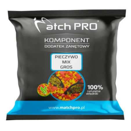Dodatek zanętowy Match Pro 500g - PIECZYWO MIX GROS Dodatek zanętowy Match Pro 500g - PIECZYWO MIX GROS
