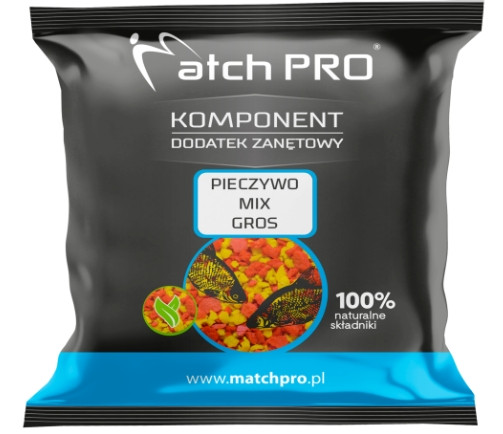 Dodatek zanętowy Match Pro 500g - PIECZYWO MIX GROS Dodatek zanętowy Match Pro 500g - PIECZYWO MIX GROS
