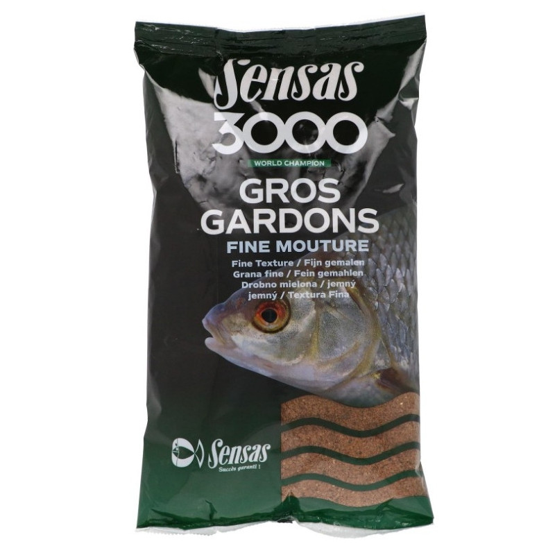 Zanęta Sensas 3000 Gros Gardons Fine Mouture 1kg