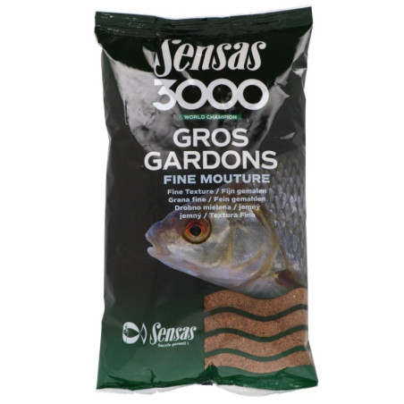 Zanęta Sensas 3000 Gros Gardons Fine Mouture 1kg