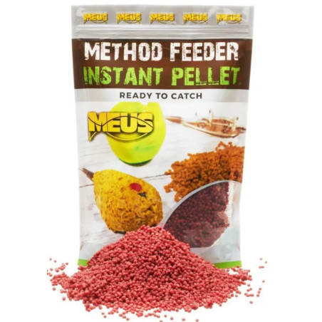 Pellet Meus Method Feeder Instant 700g / 2mm / Truskawka