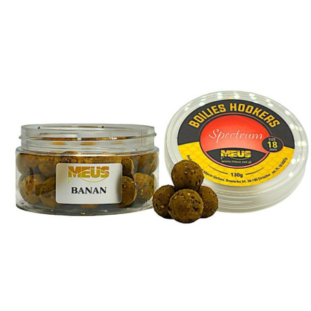 Kulki hakowe Meus Spectrum 130g / 18mm / tonące /  banan