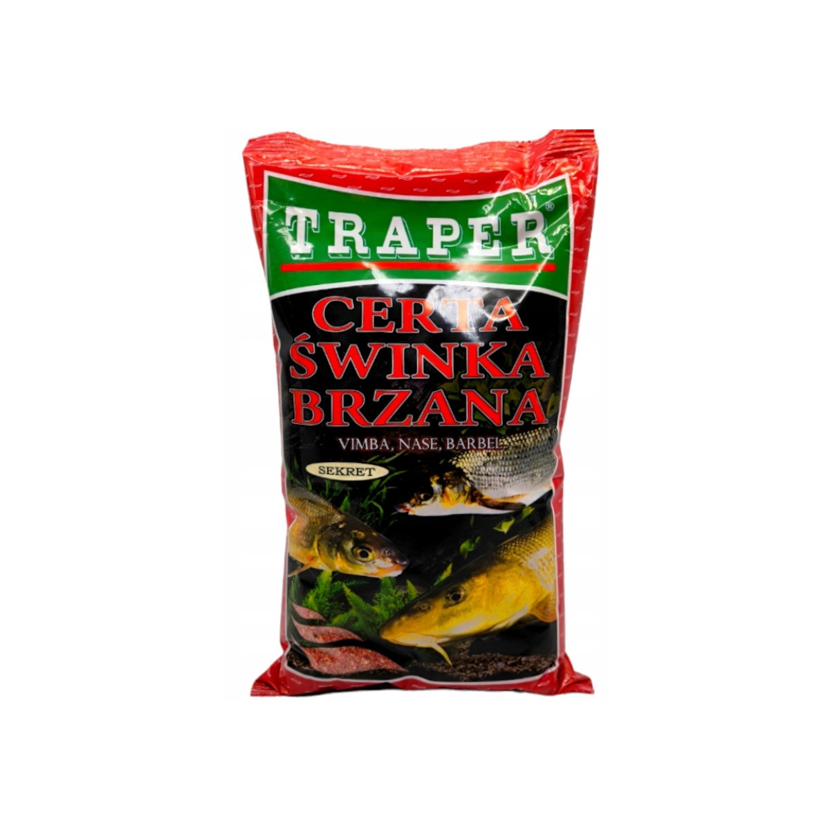 Zanęta Traper Sekret 1kg - Certa,Świnka,Brzana Zanęta Traper Sekret 1kg - Certa,Świnka,Brzana