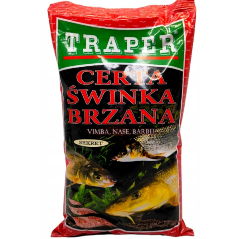 Zanęta Traper Sekret 1kg - Certa,Świnka,Brzana