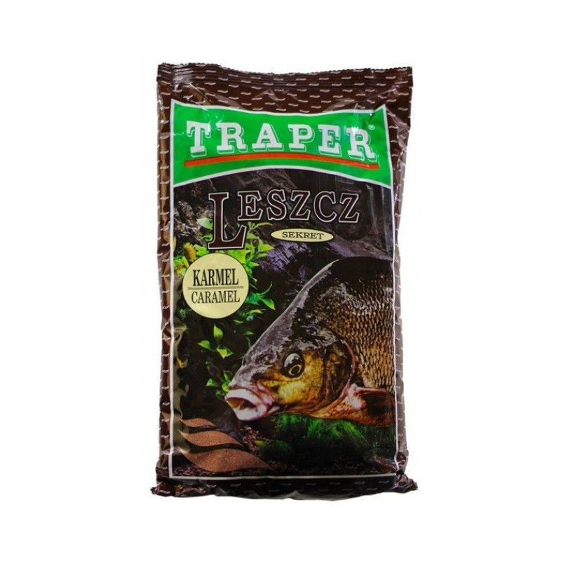 Zanęta Traper Sekret 1kg - Leszcz,Karmel