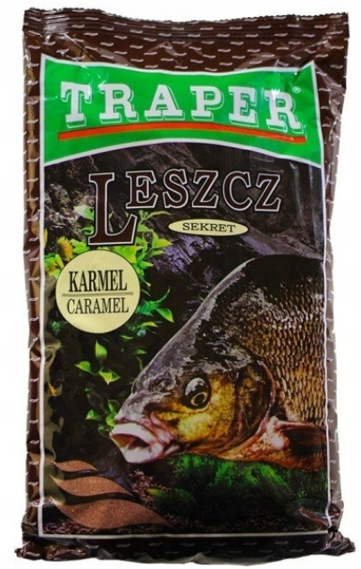 Zanęta Traper Sekret 1kg - Leszcz,Karmel Zanęta Traper Sekret 1kg - Leszcz,Karmel
