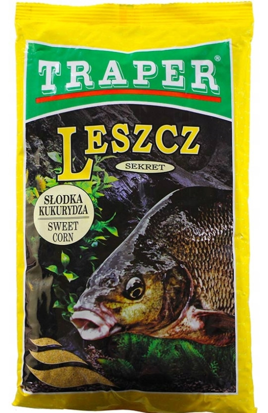 Zanęta Traper Sekret 1kg - Leszcz,Słodka Kukurydza Zanęta Traper Sekret 1kg - Leszcz,Słodka Kukurydza