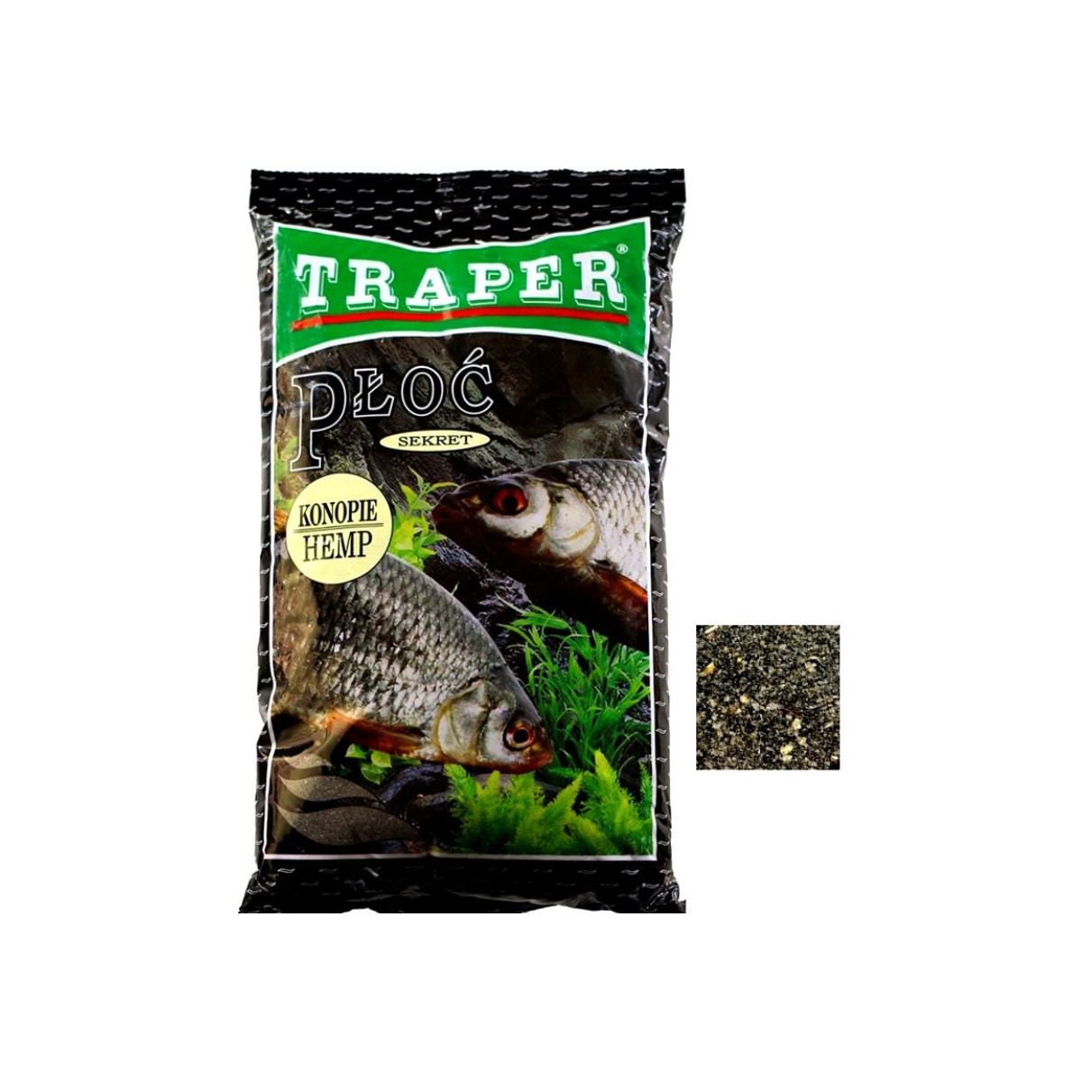 Zanęta Traper Sekret 1kg - Płoć, konopie