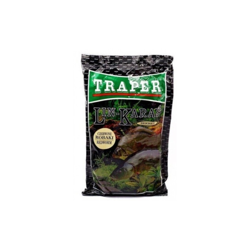 Zanęta Traper Sekret 1kg / lin,karaś ,czerwone robaki