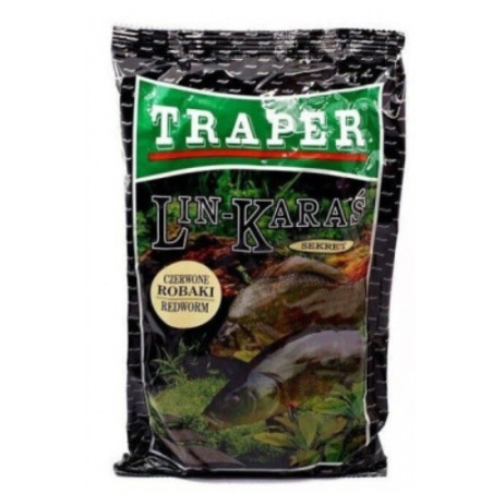 Zanęta Traper Sekret 1kg / lin,karaś ,czerwone robaki