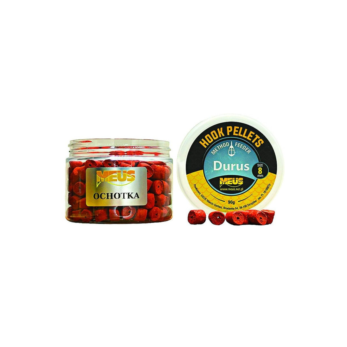 Pellet Meus Hook Pellets Durus 90g / 8mm / ochotka 