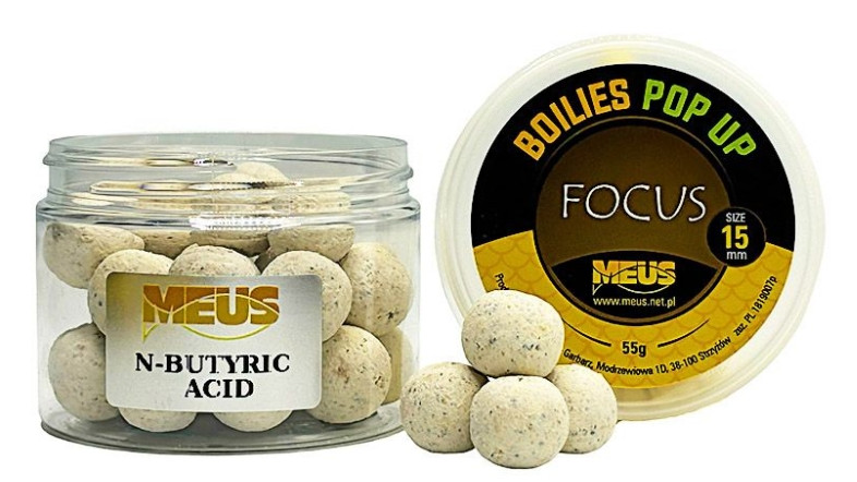 Kulki Meus Pop Up Focus 55g / 15mm / n-butyric acid Kulki Meus Pop Up Focus 55g / 15mm / n-butyric acid