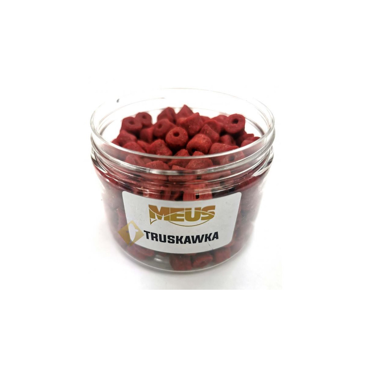 Pellet haczykowy Meus Durus 90g, 8mm - Truskawka Pellet haczykowy Meus Durus 90g, 8mm - Truskawka