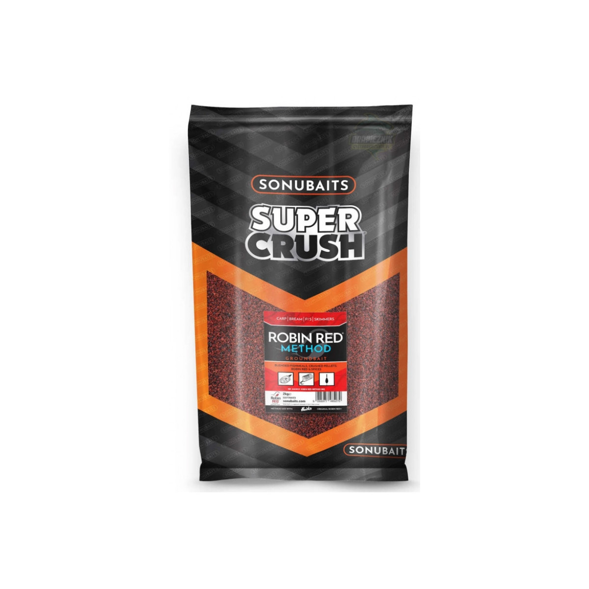 Zanęta Sonubaits Supercrush 2kg - Robin Red Method Mix