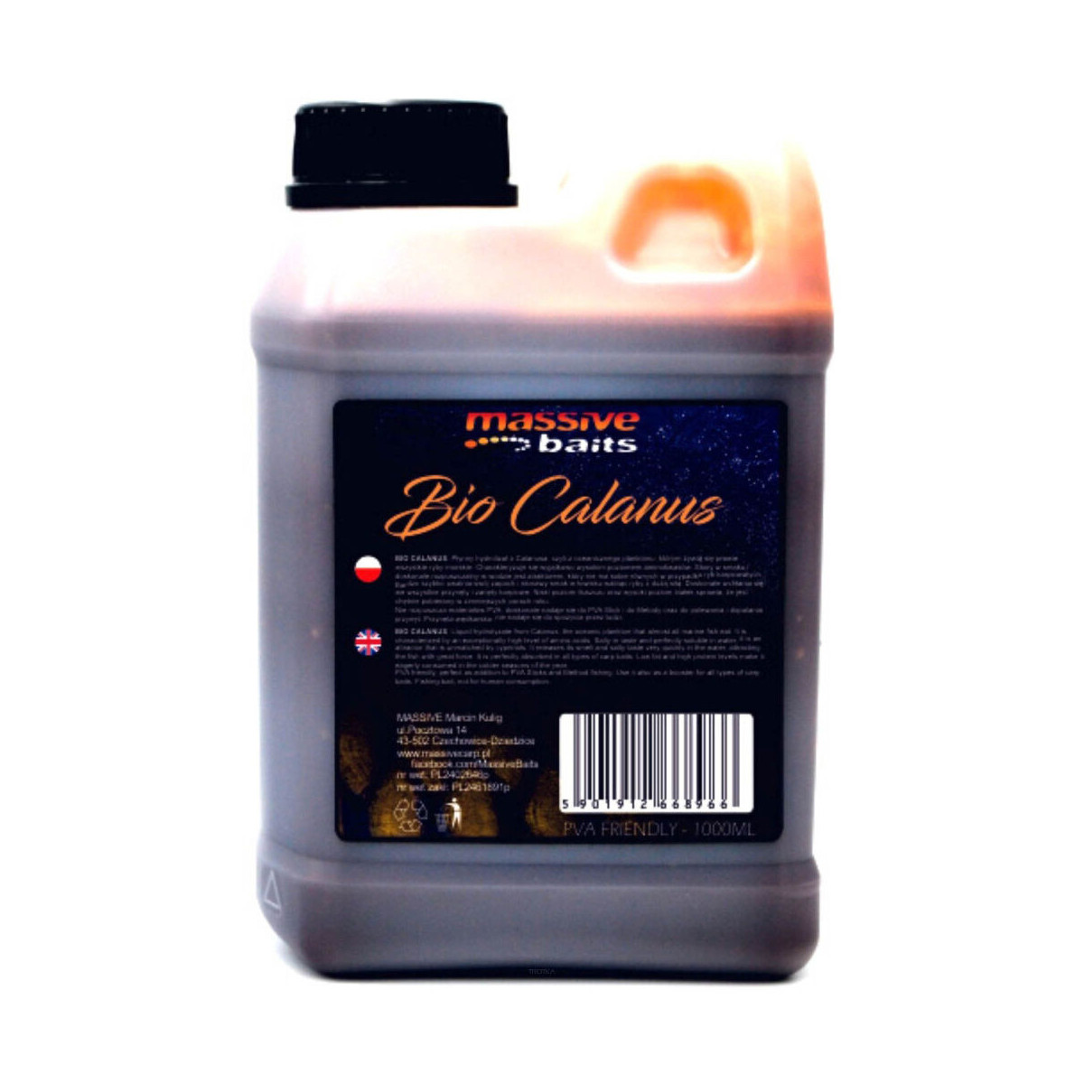 Dodatek Liquids Massive Baits 1000ml - Bio Calanus Dodatek Liquids Massive Baits 1000ml - Bio Calanus