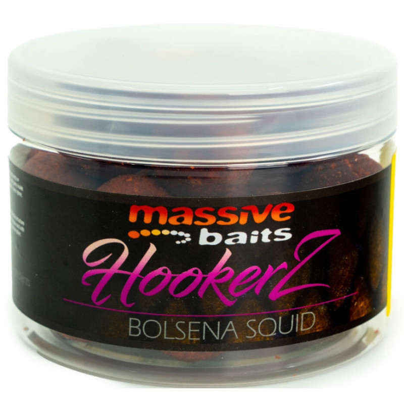 Przynęta Massive Baits hakowa HOOKERZ 300ml, 18mm - Bolsena Squid