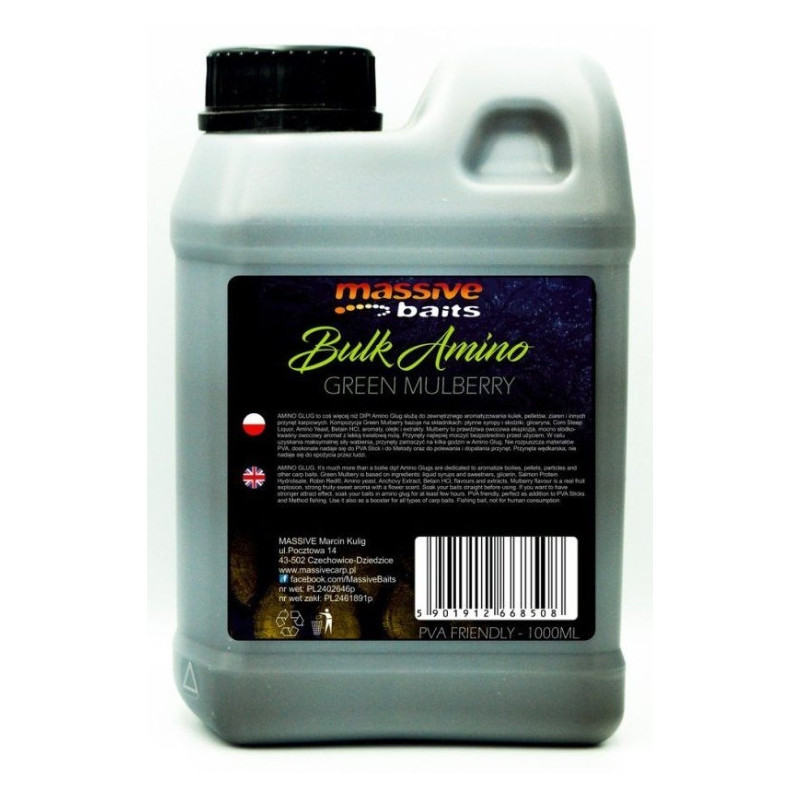 Dodatek Liquids Massive Baits 1000ml - Green Mulberry