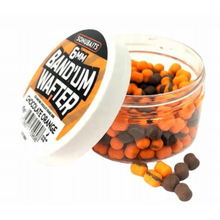 Pellet Sonubaits haczykowy Band\'Um Wafters 45g -  6mm CHOCOLATE ORANGE