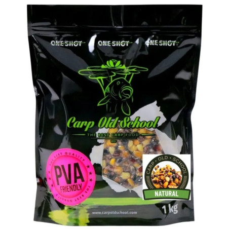 Ziarno zanętowe Carp Old School Rainbow Mix 1kg / Natural