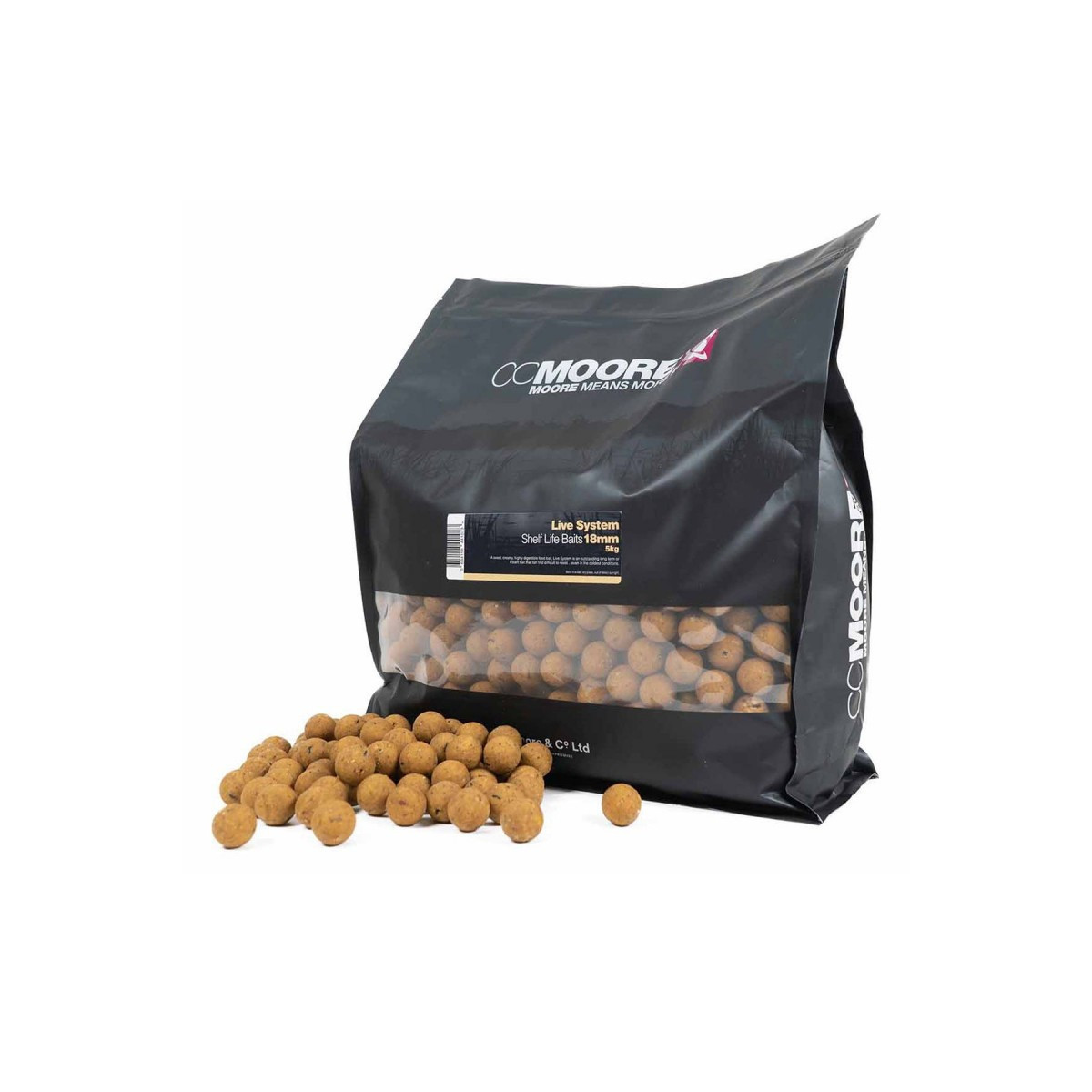 Kulki CC Moore Live System ShelfLife Boilies 5kg, 18mm - Live System