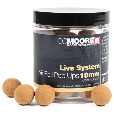 Kulki CC Moore Pop Ups Air Ball 18mm - Live System