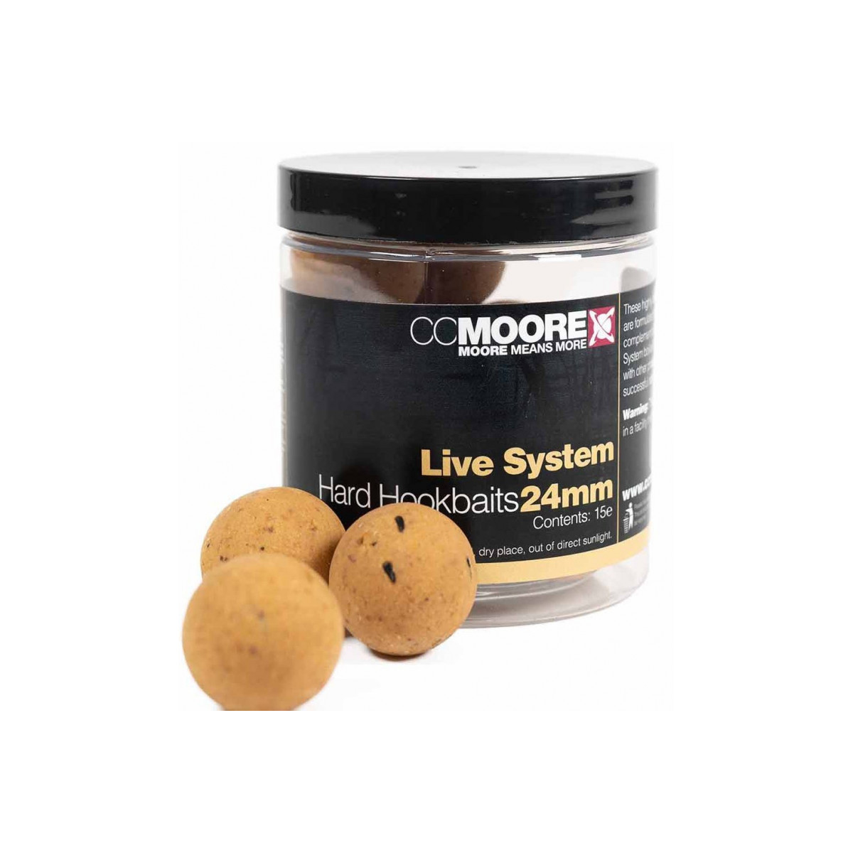 Kulki proteinowe CC Moore Hard Hookbaits 24mm -  Live System 