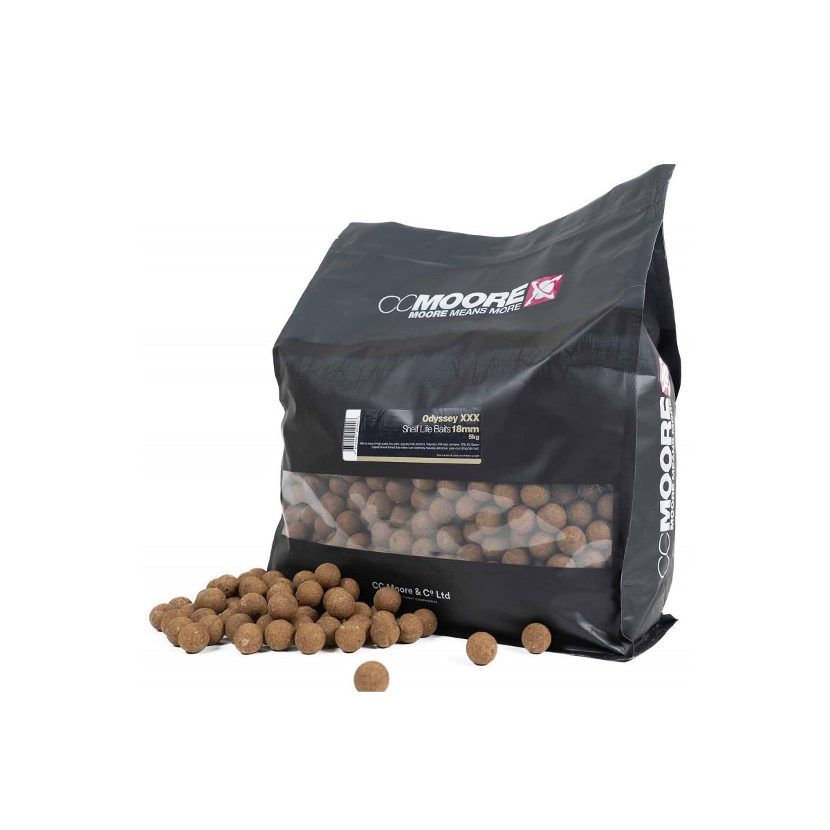 Kulki proteinowe CC Moore 5kg - 18mm Odyssey XXX Kulki proteinowe CC Moore 5kg - 18mm Odyssey XXX