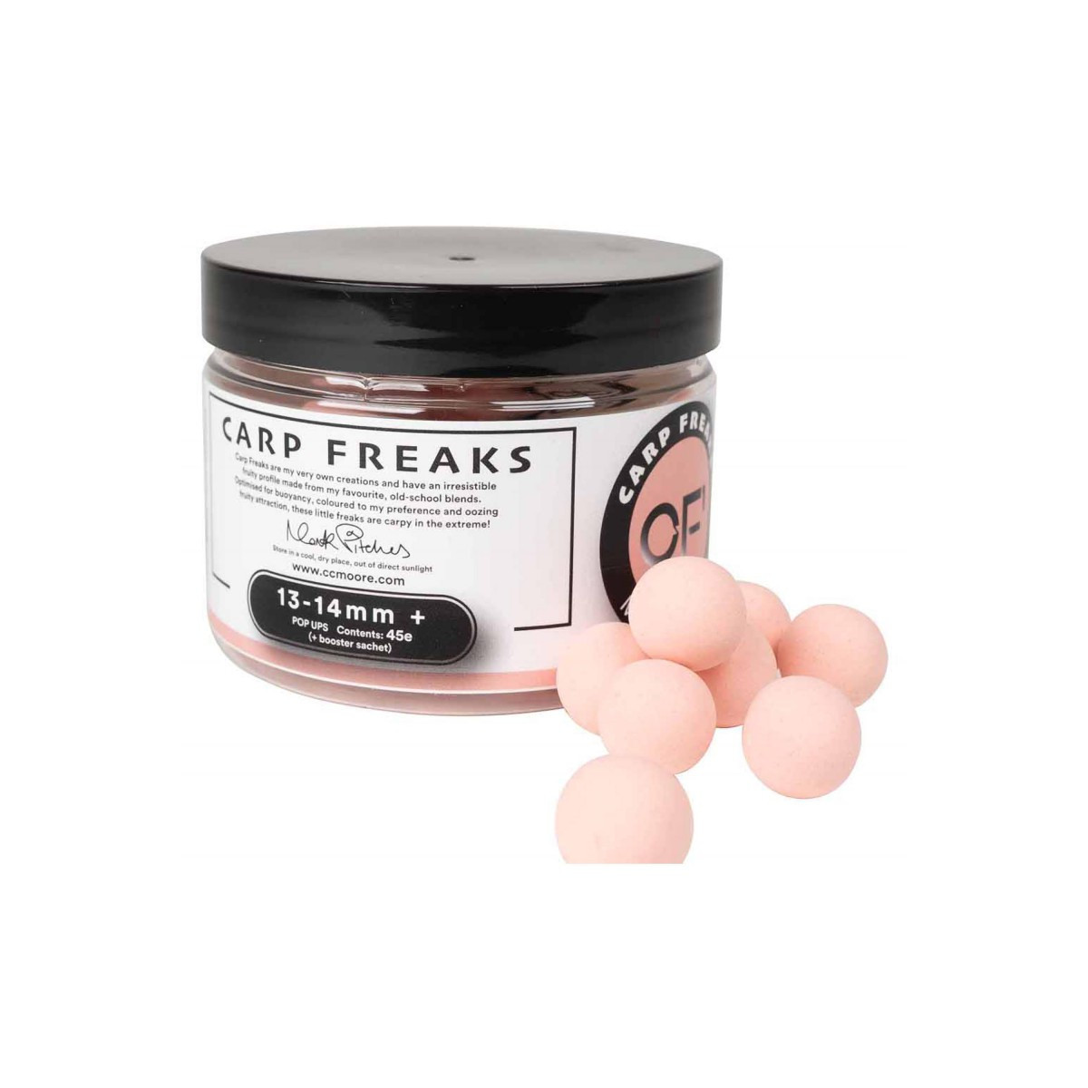 Kulki CC Moore Pop Ups Carp 13/14mm - Freaks Pink