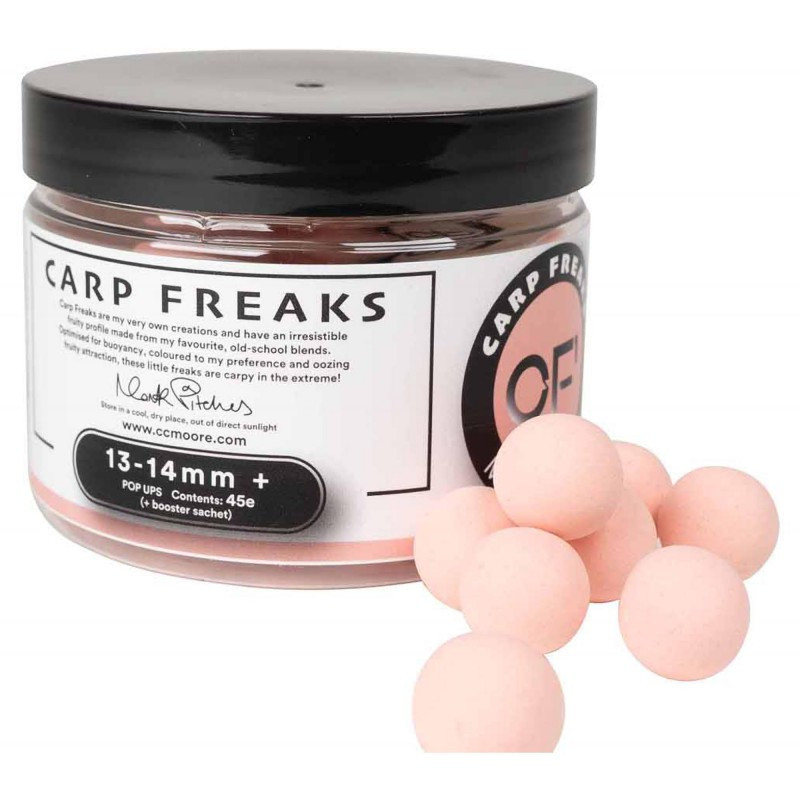 Kulki CC Moore Pop Ups Carp 13/14mm - Freaks Pink