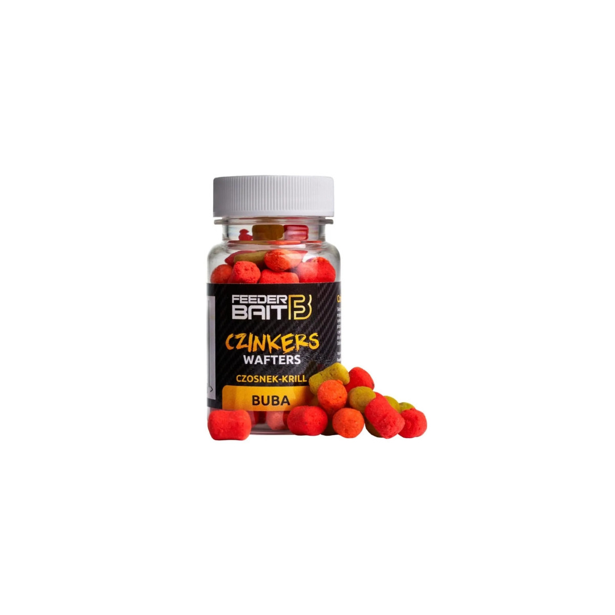 Przynęta Feeder Bait Czinkers Wafters 6/9mm - Buba Czosnek-Krill
