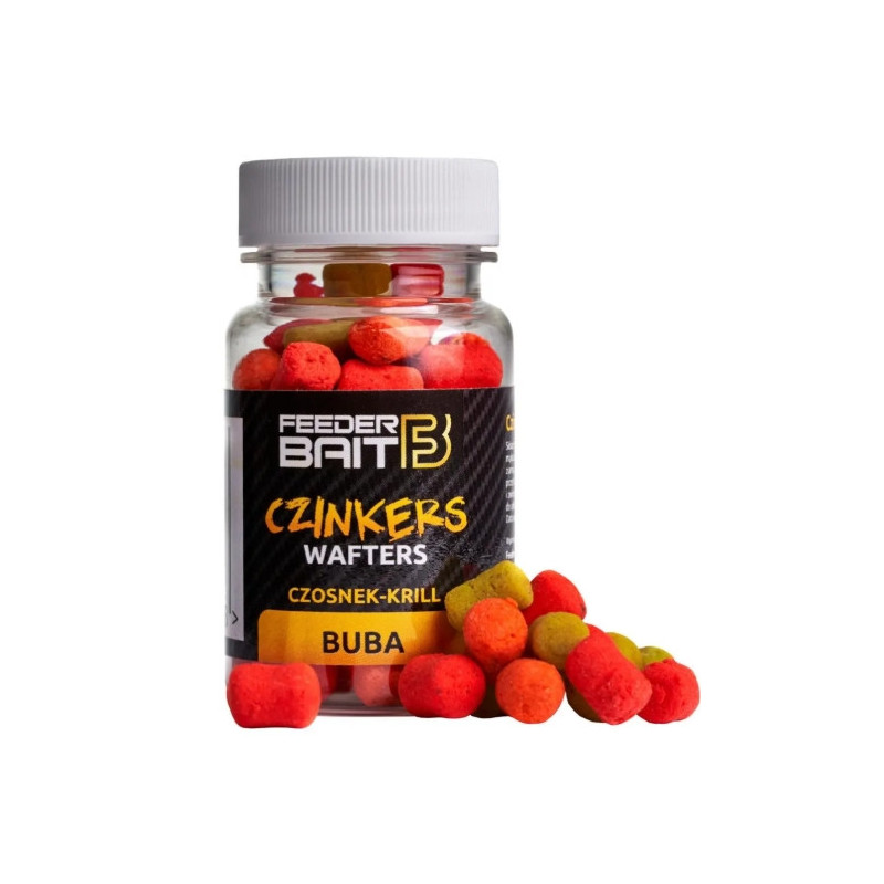 Przynęta Feeder Bait Czinkers Wafters 6/9mm - Buba Czosnek-Krill
