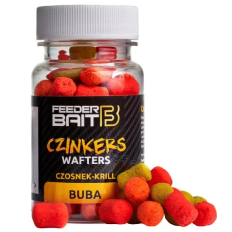 Przynęta Feeder Bait Czinkers Wafters 6/9mm / Buba Czosnek-Krill
