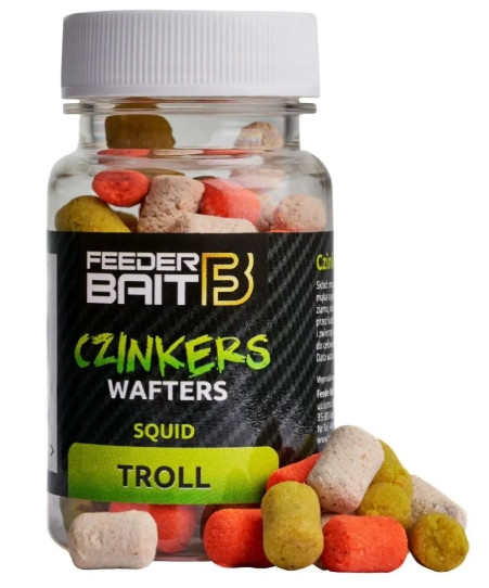 Przynęta Feeder Bait Czinkers Wafters 6/9mm - Troll Squid
 Przynęta Feeder Bait Czinkers Wafters 6/9mm - Troll Squid