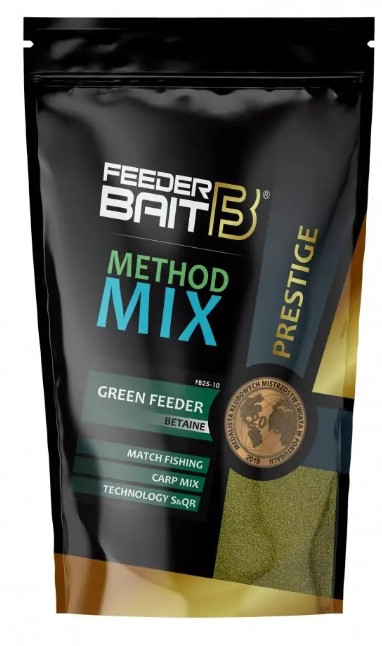 Zanęta Feeder Bait Method Mix 800g - Green Feeder Zanęta Feeder Bait Method Mix 800g - Green Feeder