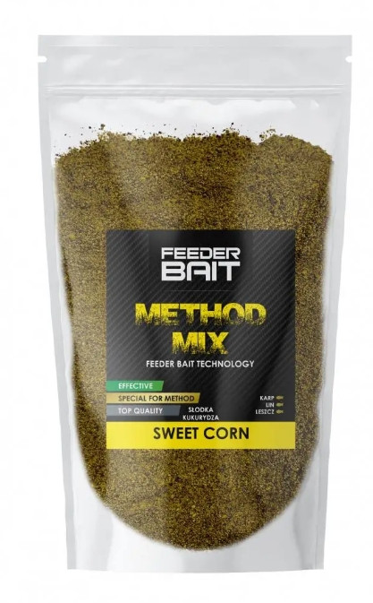 Zanęta Feeder Bait Method Mix 800g - Sweet Corn Zanęta Feeder Bait Method Mix 800g - Sweet Corn