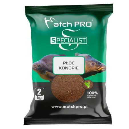 Zanęta Match Pro SPECIALIST 2kg - PŁOĆ KONOPIE