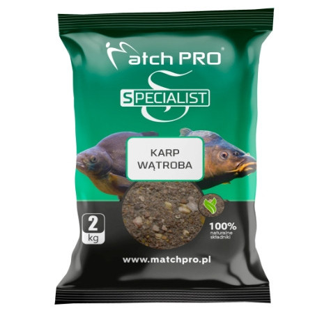 Zanęta Match Pro Specialist 2kg - KARP WĄTROBA