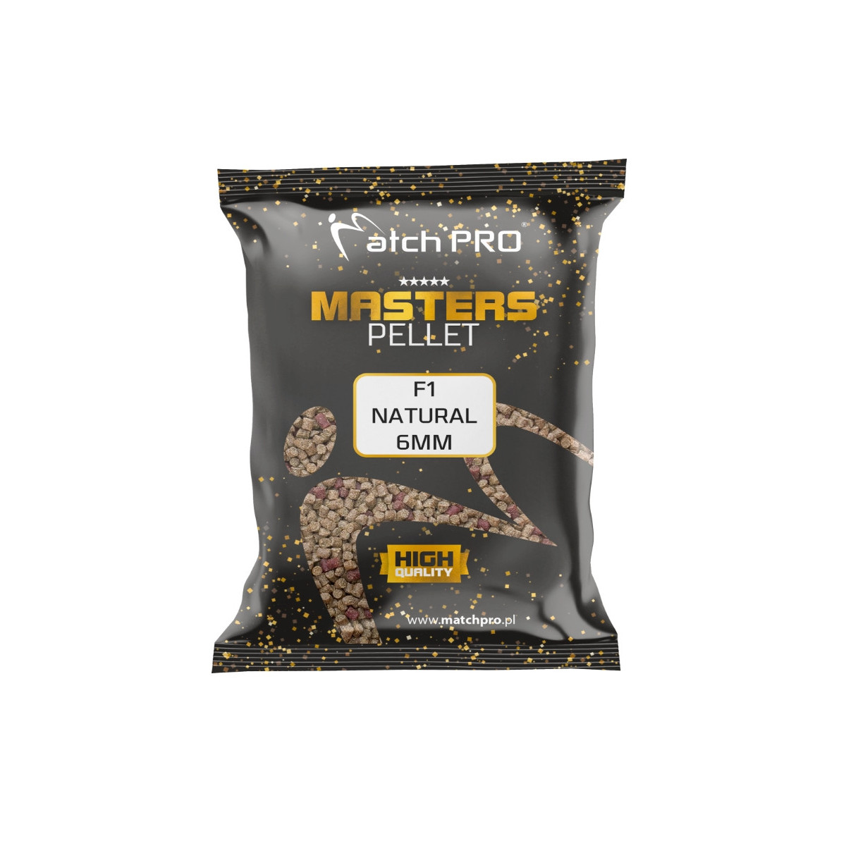 Pellet Match Pro Masters 700g - 6mm F1 Natural