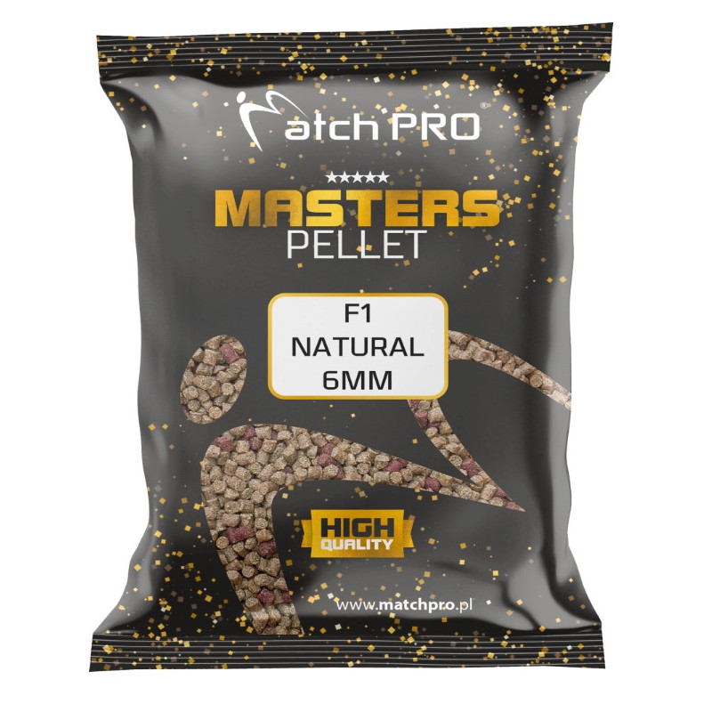 Pellet Match Pro Masters 700g, 6mm - F1 Natural