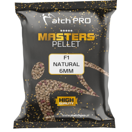Pellet Match Pro Masters 700g - 6mm F1 Natural