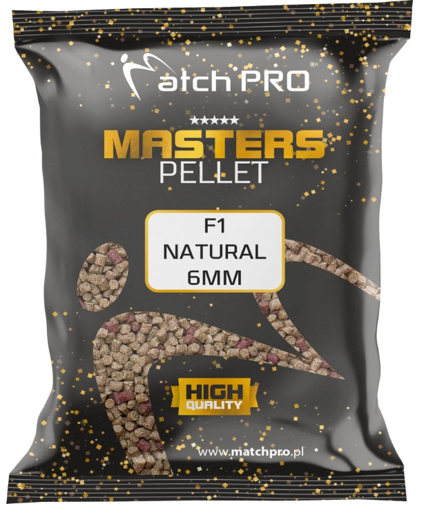 Pellet Match Pro Masters 700g - 6mm F1 Natural Pellet Match Pro Masters 700g - 6mm F1 Natural