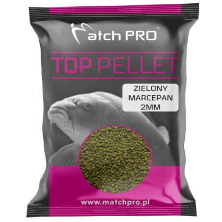 Pellet Match Pro TOP 700g, 2mm - ZIELONY MARCEPAN