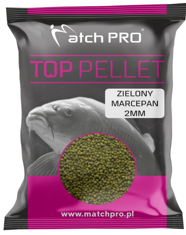 Pellet Match Pro TOP 700g, 2mm - ZIELONY MARCEPAN Pellet Match Pro TOP 700g, 2mm - ZIELONY MARCEPAN