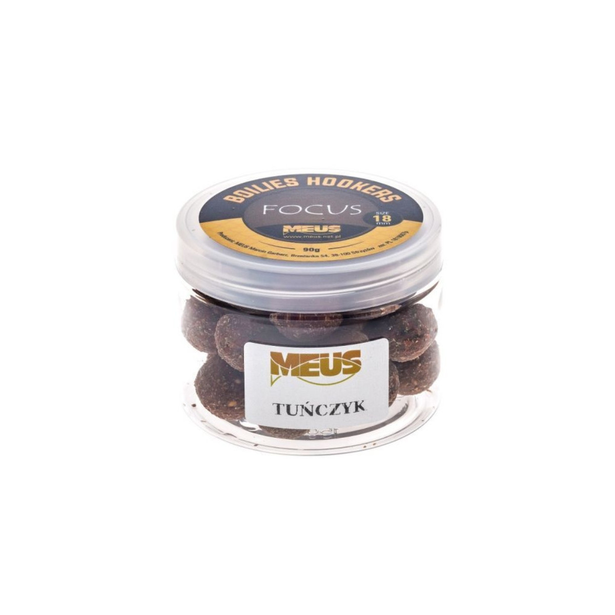 Kulki Meus hakowe Focus 90g, 18mm - tuńczyk Kulki Meus hakowe Focus 90g, 18mm - tuńczyk